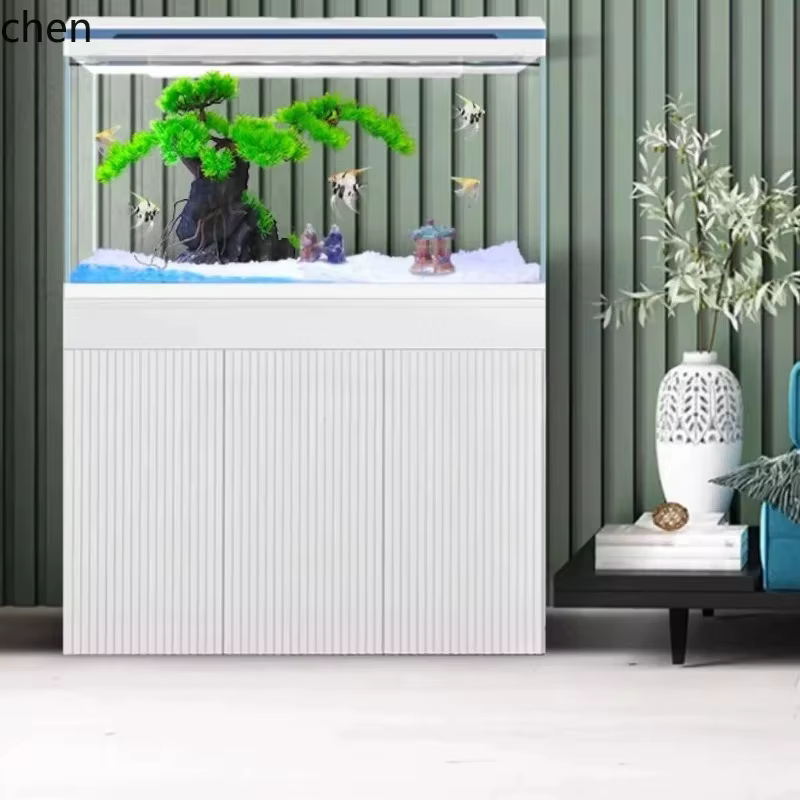 B7- fish tank household living room large arowana small and medium-sized large aquarium water-free ecology — image 2
