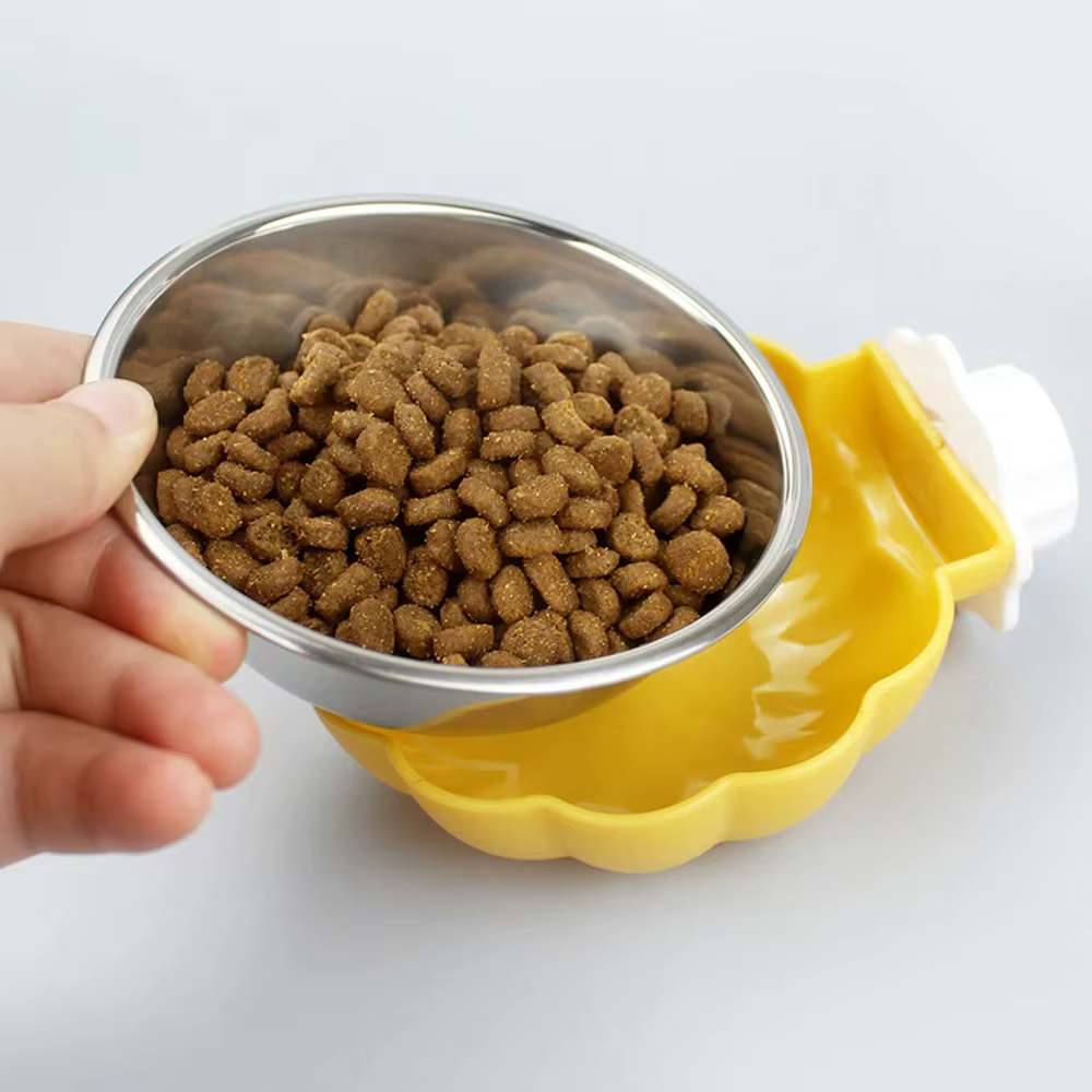 Comida para Mascotas - Bolita de Alimento Móvil en forma de Calabaza de Acero Inoxidable para Conejos, Hamsters, Pájaros y Gatos — imagen 5