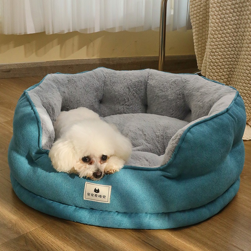 Doghouse Winter Warm Four Seasons Universal Small Dog Teddy Bichon Dog Bed Sofa Netflix Cat Nest Pet Supplies — image 5