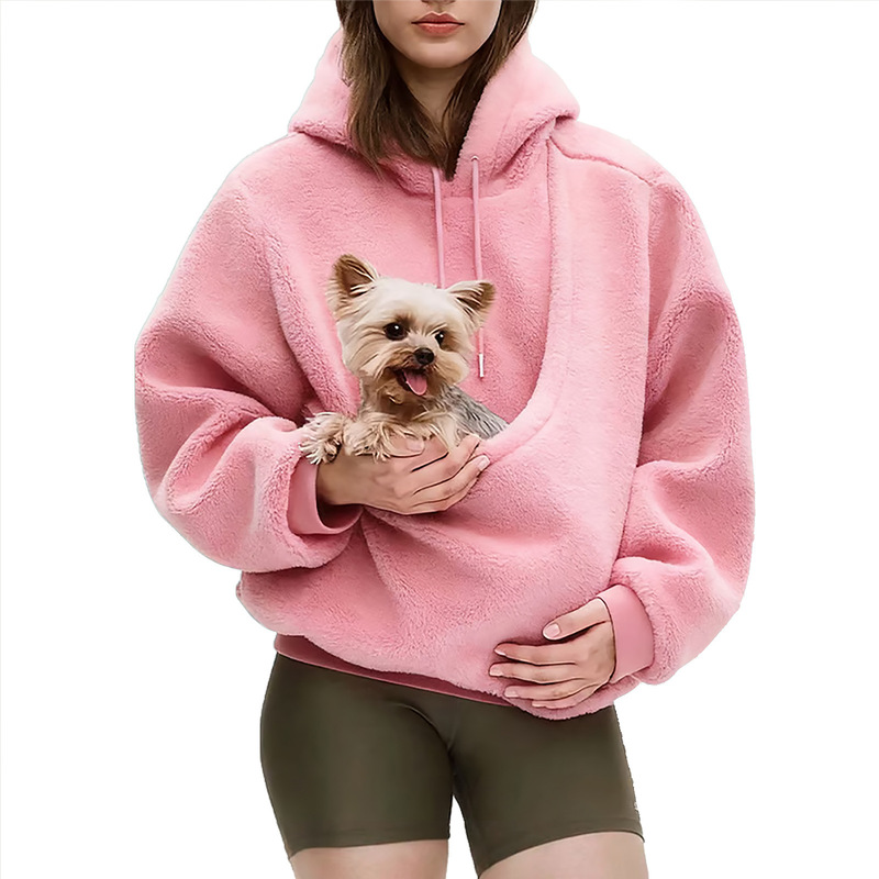 Chaquetón de Transporte para Mascotas, Mochila con Capucha para Perros y Gatos Pequeños, Sudadera Unisex para Compañeros de Cuatro Patas — imagen 6