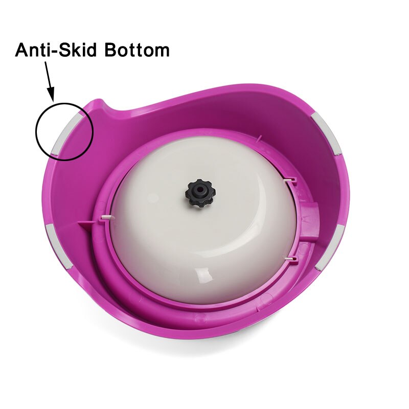 Rotary Anti Choke Pet Feeder dog Slow Eating Drink Bowl Bone Shaped Prevent Gluttony Obesity Anti-skid Pet Supply sport dish — image 7