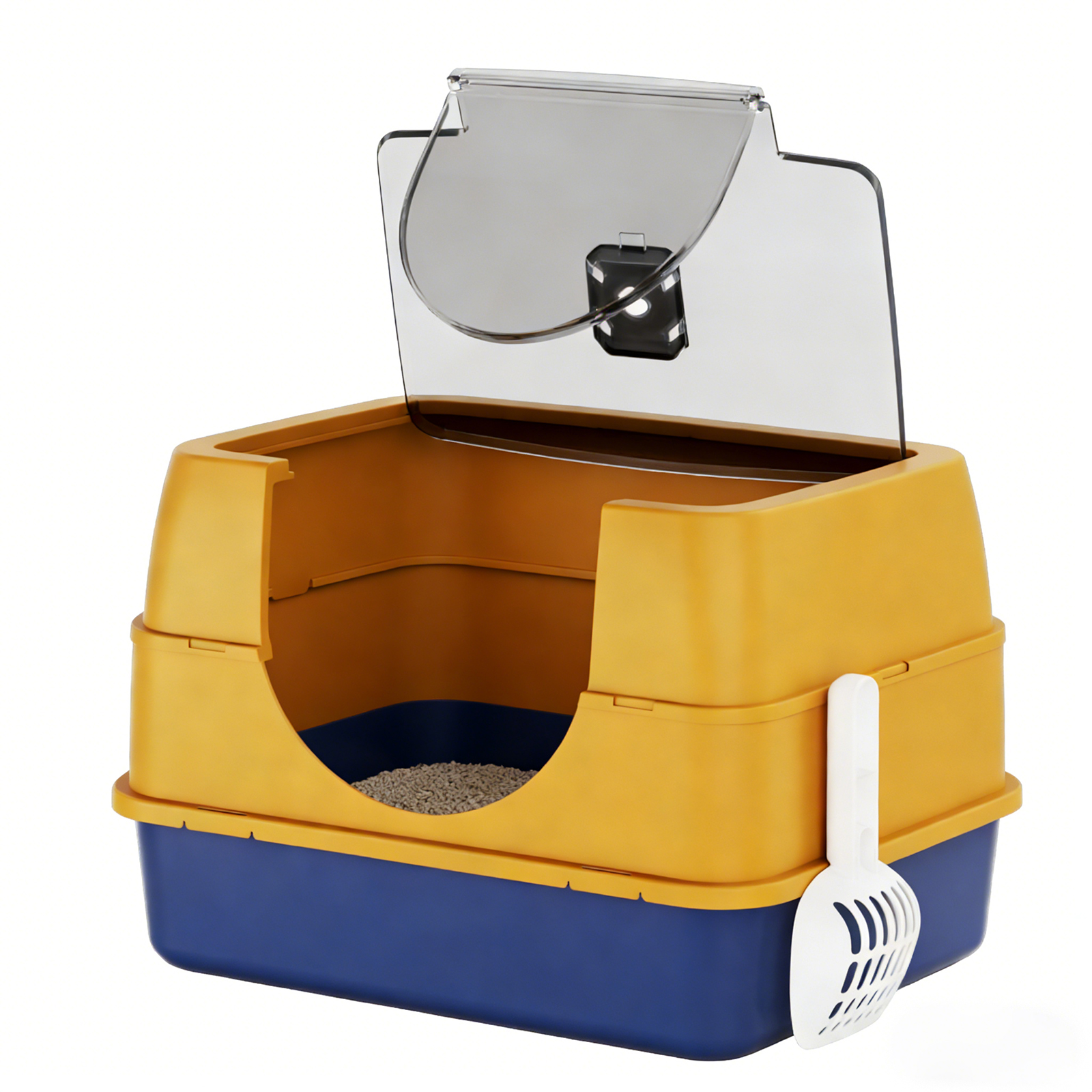 Solo Recogida en Tienda - Caja de Arena Galaxia Totalmente Acristalada para Gatos — imagen 16