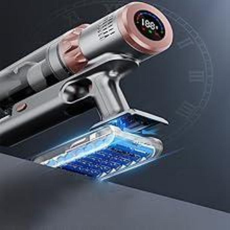 Aspiradora de mano inalámbrica para pelo de mascota con 45KPa de potente succión, pantalla táctil LED, 60 minutos de batería, ligera para el hogar — imagen 3