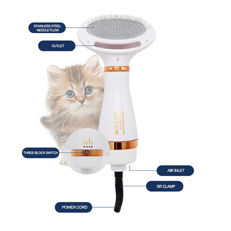 Combinado de Calor para Mascotas y Secador de Pelo para Perros y Gatos en Unico — imagen 2