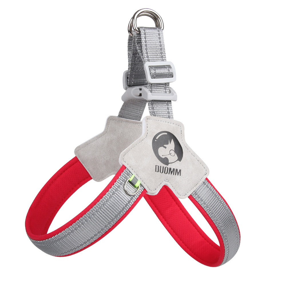 Dog Harness Chest Strap for Small and Medium Dogs, Reflective Leash for Outdoor Walking, Anti-Pull Design for Corgi, Bichon — image 10