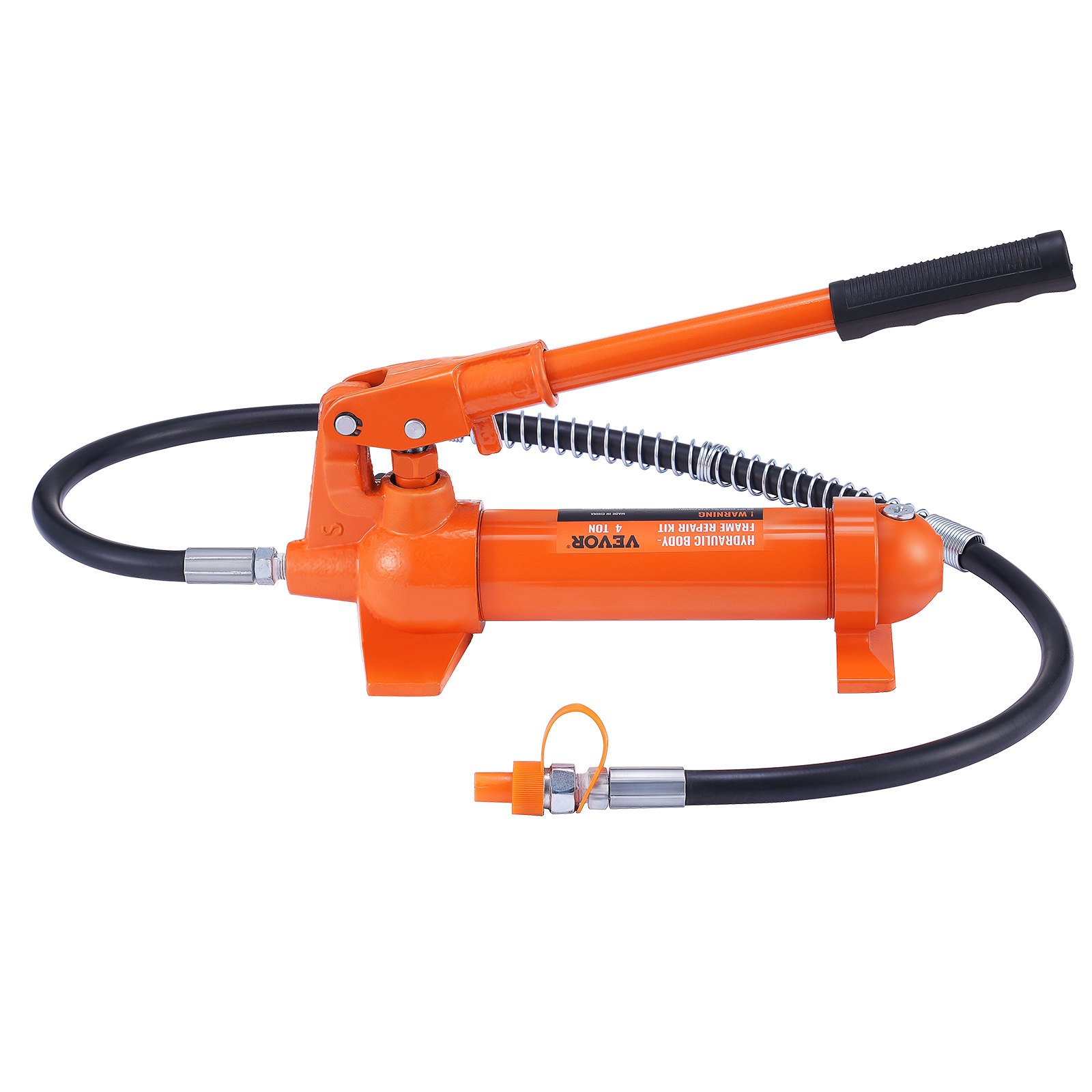 Gato Hidráulico Porta Power de 4 Toneladas (8800 LBS), Cilindro Hidráulico Portátil con Manguera de Aceite de 3.9 Ft (1.2 M), Kit de Reparación de Carrocería y Chasis con Estuche de Almacenamiento para Reparación de Autos, Camiones y Granja — imagen 7