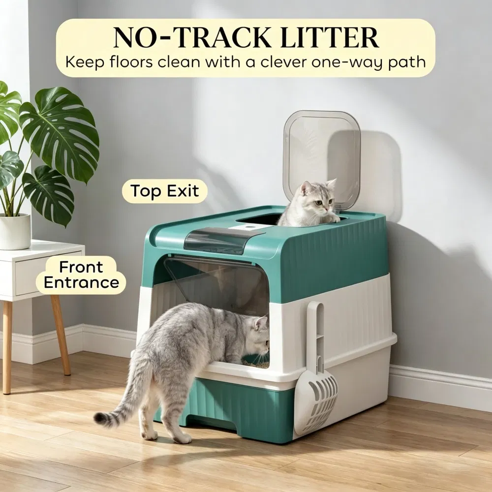 Cat Litter Box 18.9 Inches — image 5