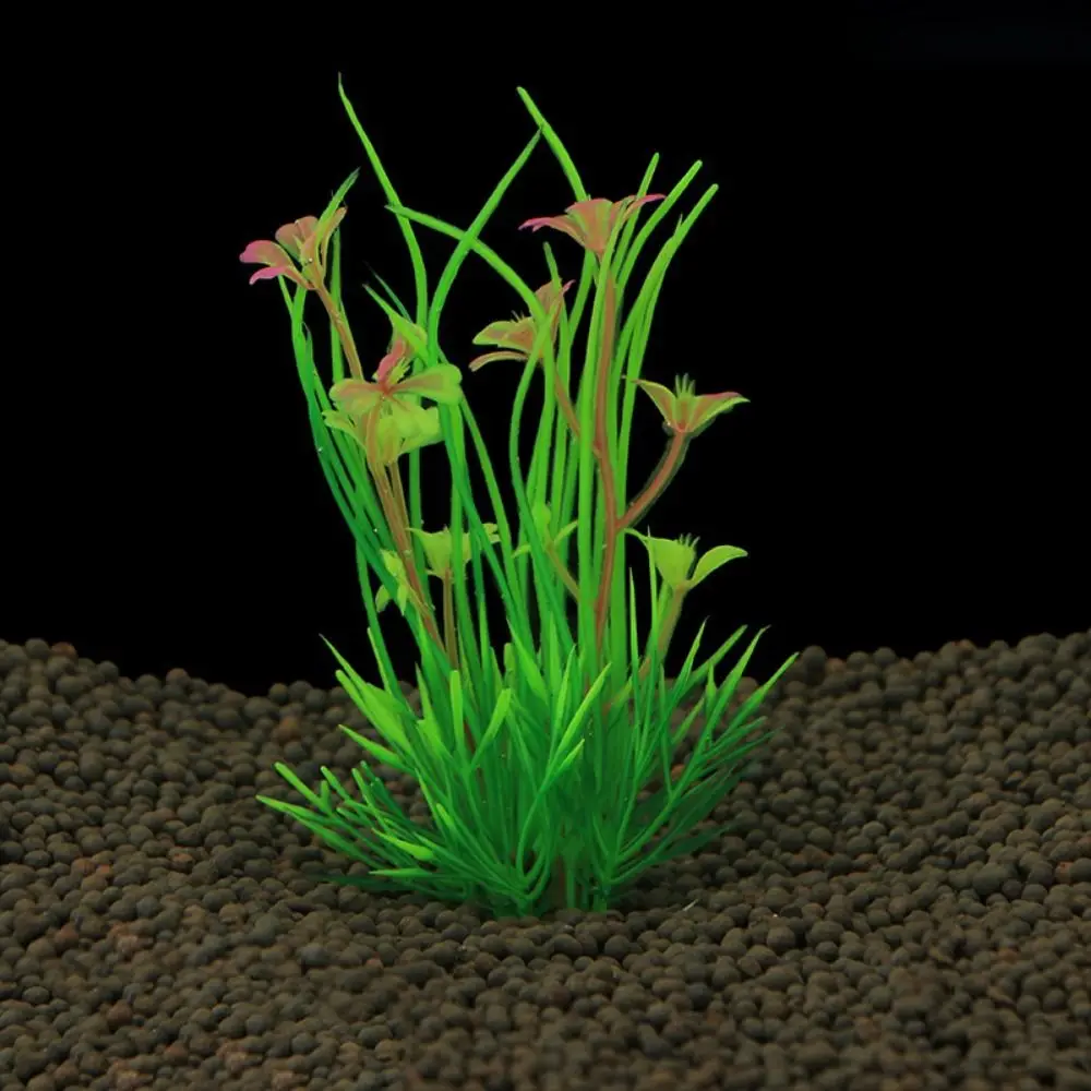 Plantas de Acuario Artificiales - Accesorios Acuáticos, Plantas Verdes Simulación de Césped de Agua, Decoraciones para Tanques de Peces — imagen 6