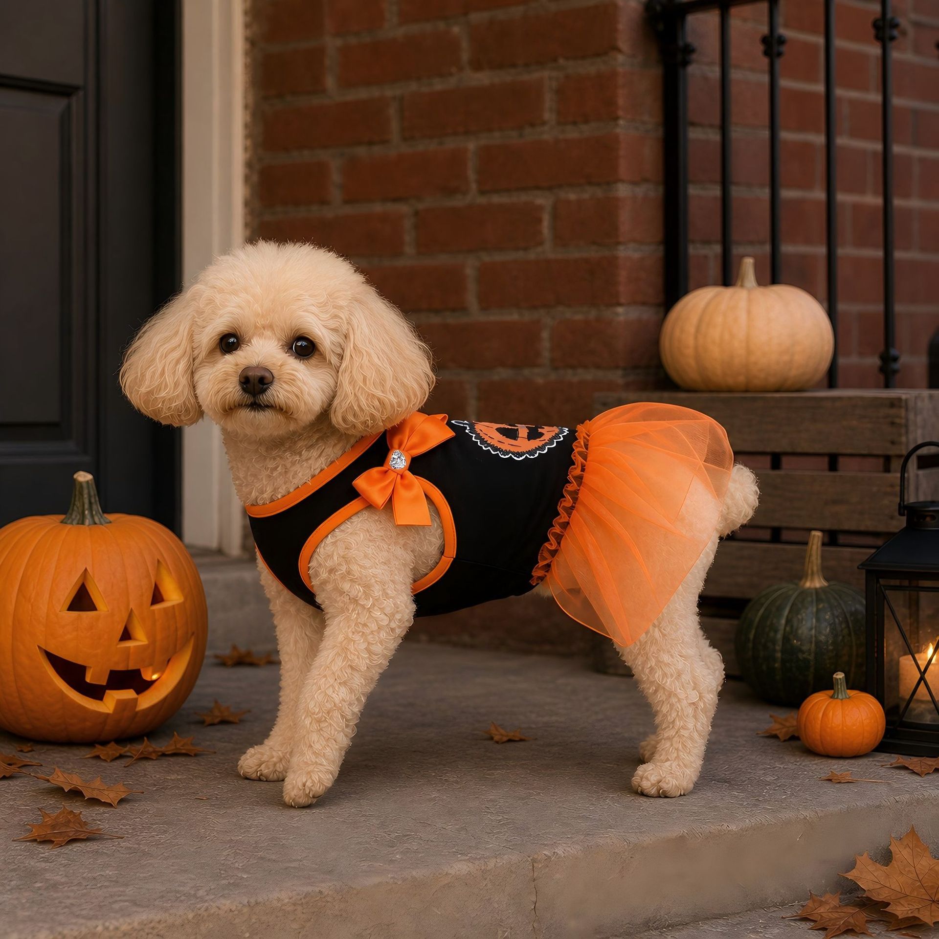 Disfraz de Halloween para Perros Pequeños y Medianos, Estilo Princesa para Poodles, Teddy, Bichón y Malteses — imagen 4