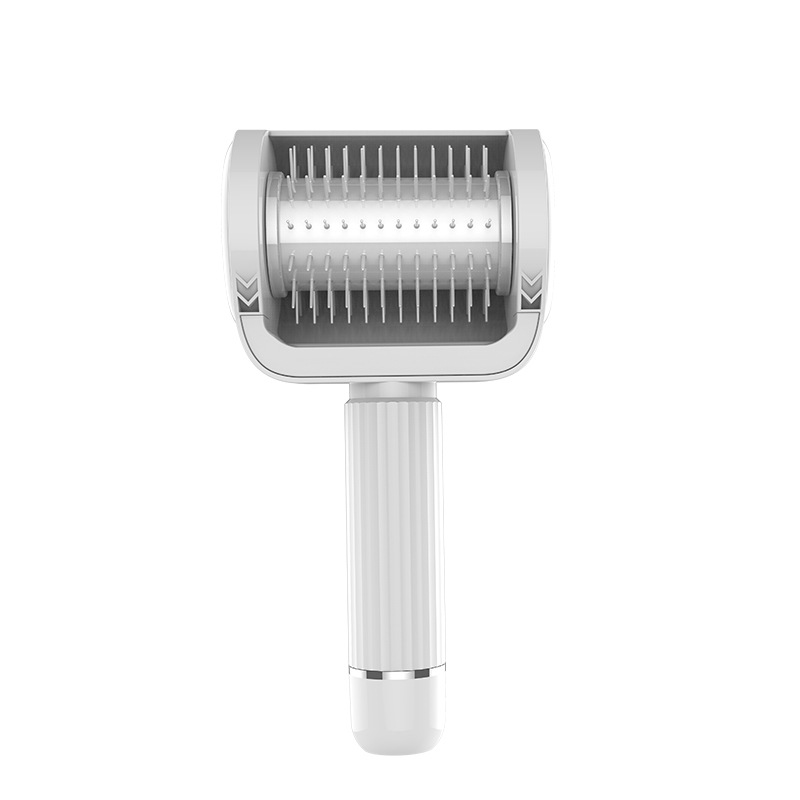 Pet Comb Automatic Groomer Cat Dog Charging Automatic Massage Comb Floating Hair Remover — image 4