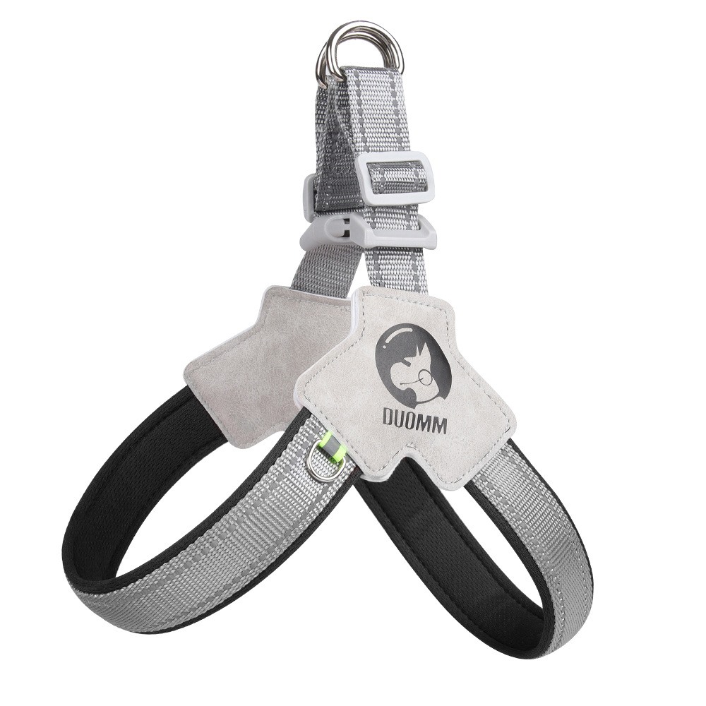 Dog Harness Chest Strap for Small and Medium Dogs, Reflective Leash for Outdoor Walking, Anti-Pull Design for Corgi, Bichon — image 11