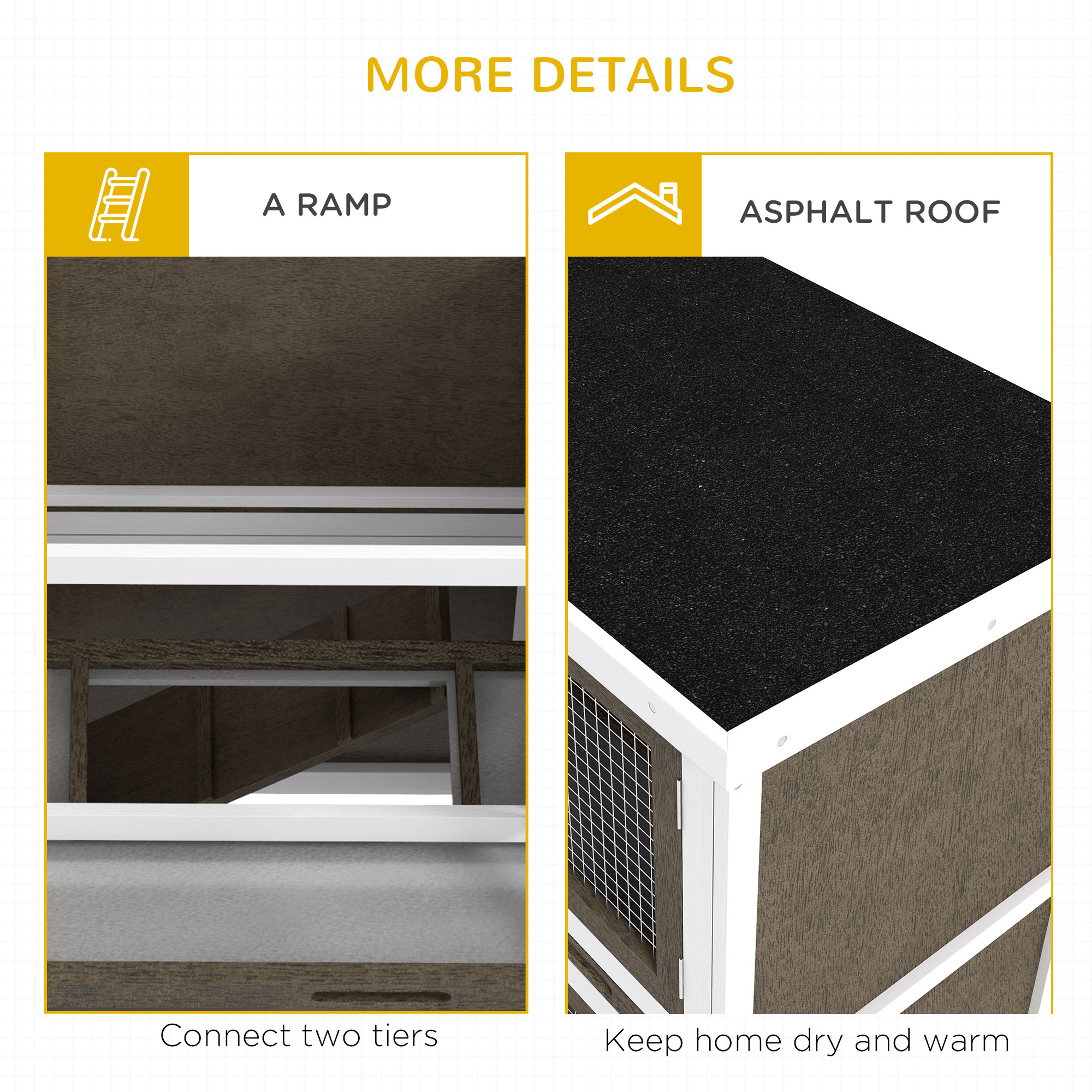 Casa para Conejos con Rampa — imagen 6