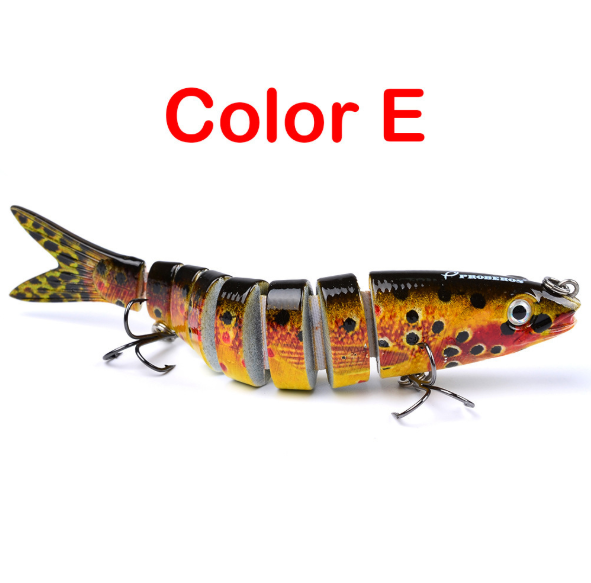 Lureres Artificiales para Pescar Lucio Multisecciones Unidas Secciones Duras de Tiro Lazo para Peces Lucio y Carpín — imagen 6