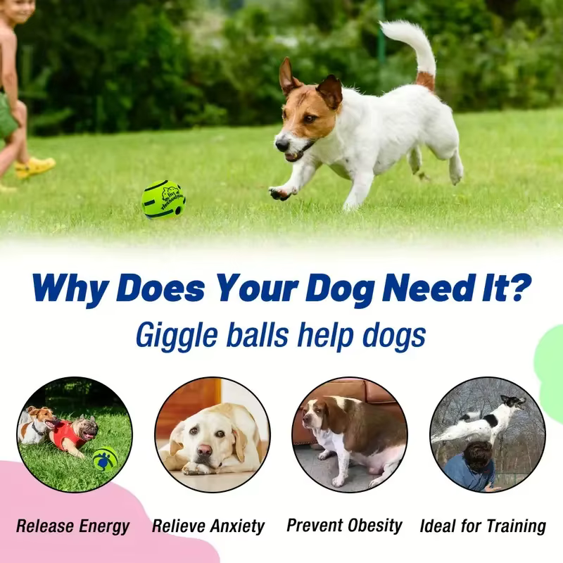 Bola Interactiva Hilarante - Juguetes para Entrenamiento de Inteligencia Canina, Juego Estimulante y Ejercicio Mental — imagen 4