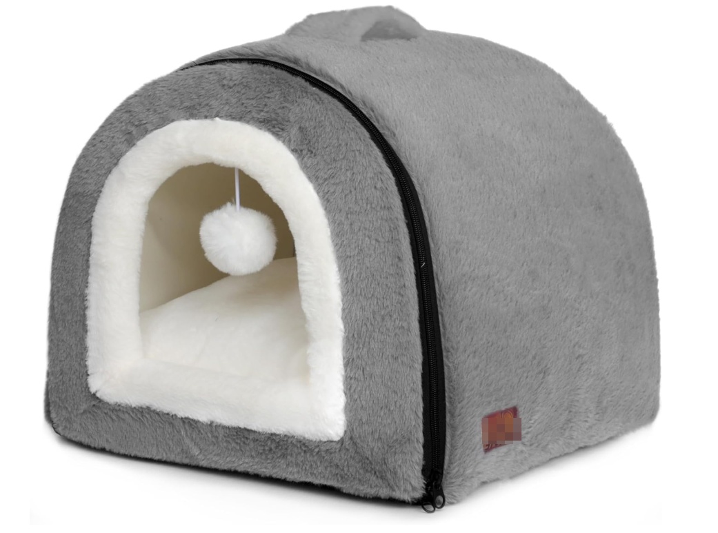 Caja de Descanso para Gatos Domésticos Reversible - Refugio Acogedor con Base Antideslizante y Resistente al Agua — imagen 20