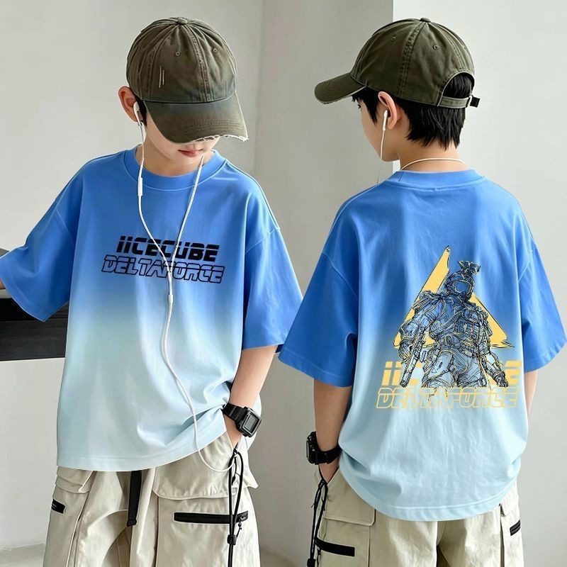Cool Dragon Short Sleeve T-Shirt for Boys — image 17