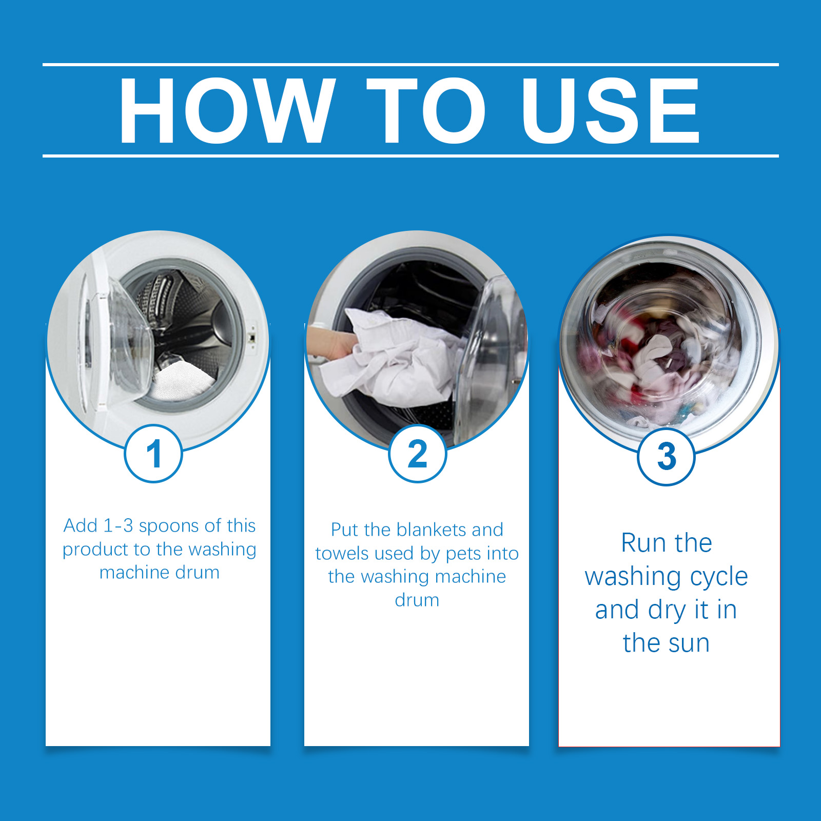 Yegbong Pet Washing Powder Deodorizing Deep Clean Stains Pet Washing Powder Decontamination Powder — image 6