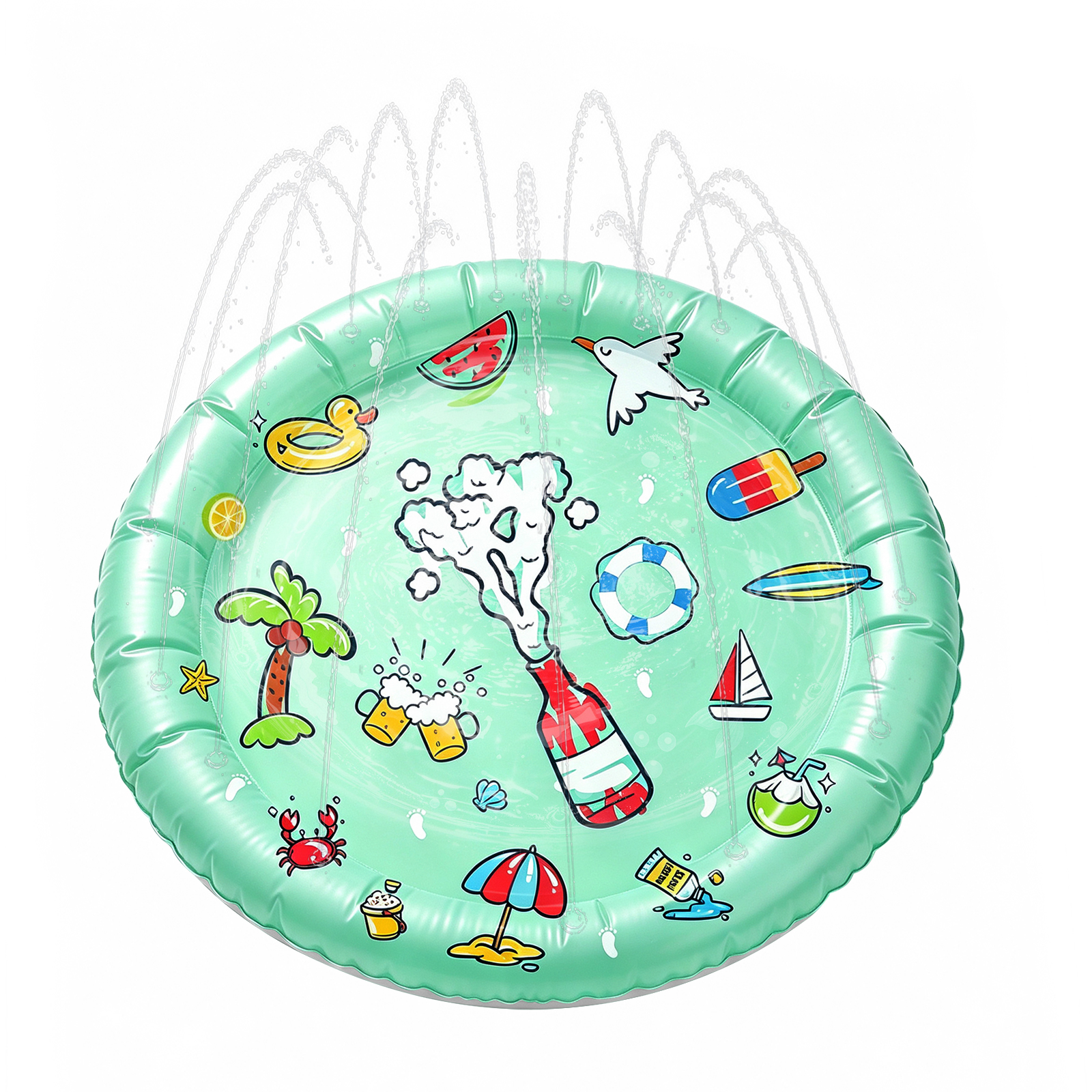 Summer Celebration Fountain Pet Fountain Pad — image 10