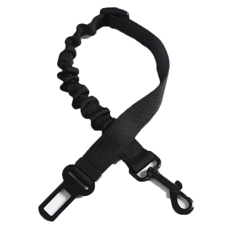 New Pet Car Seat Belt Elastic Retractable Car Traction Rope Car Rope Pet Supplies — image 5