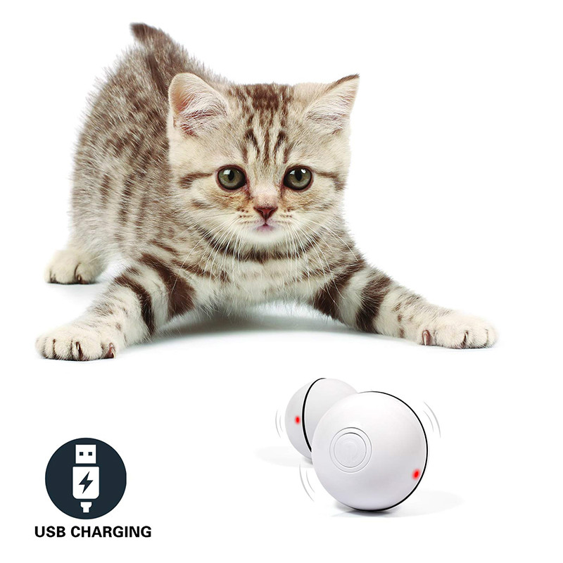 Pelota de Entretenimiento para Gatos con LED y Láser Electrónico — imagen 10