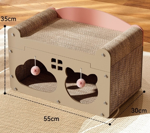Manta de Sisal Creativa que No Deja Restos para Tablero de Rasguño del Gato — imagen 20