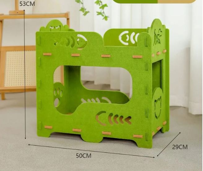 Felt Cat Nest Felt Pet Supplies Multi functional Removable Washable Up and Down Felt Cat Bed Suitable for Cats of All Sizes and — image 7