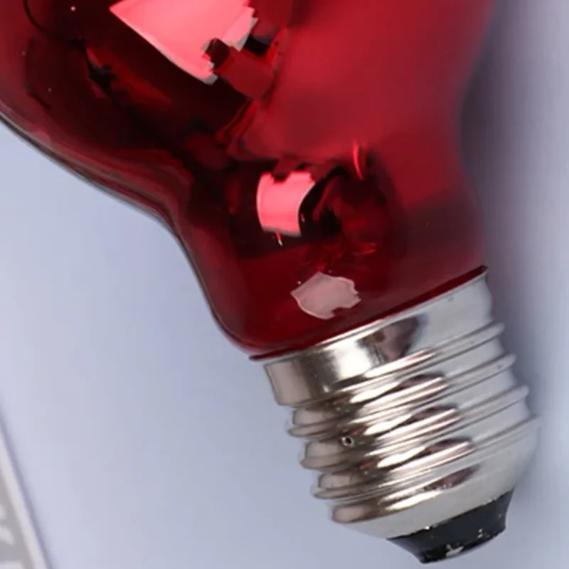 25/40/50/60/75/100W E27 UVA Poultry Bulb Infrared Night Light Day Poultry Heating Bulb For Plants Amphibians Reptile Pets