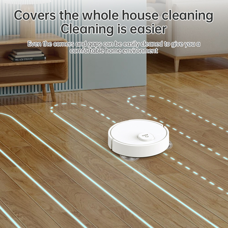 **3-in-1 Sweeping Robot: USB Charging, 1000Pa Suction, Auto-Clean for Pet Hair, Carpets & Floors** — image 6