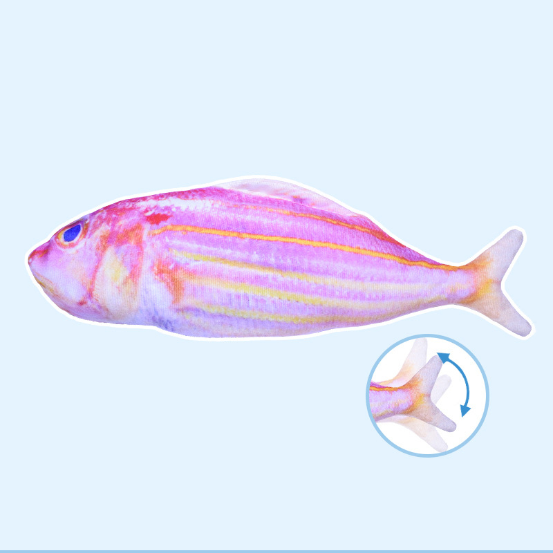 Electric Fish Will Jump, Simulating Fish Glow, Charging, Rocking Fish, Playing Cat Pet Toy — image 11