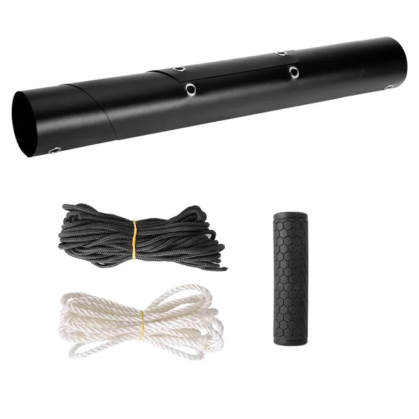 Deer Drag Sled With Handle Deer Cart Game Hauler Snow Sledding Pad Hunting Gear Supplies With 32.8FT Black Rope 16.1FT White Rope For Hunting Ice Fishing Hauling Fire Wood