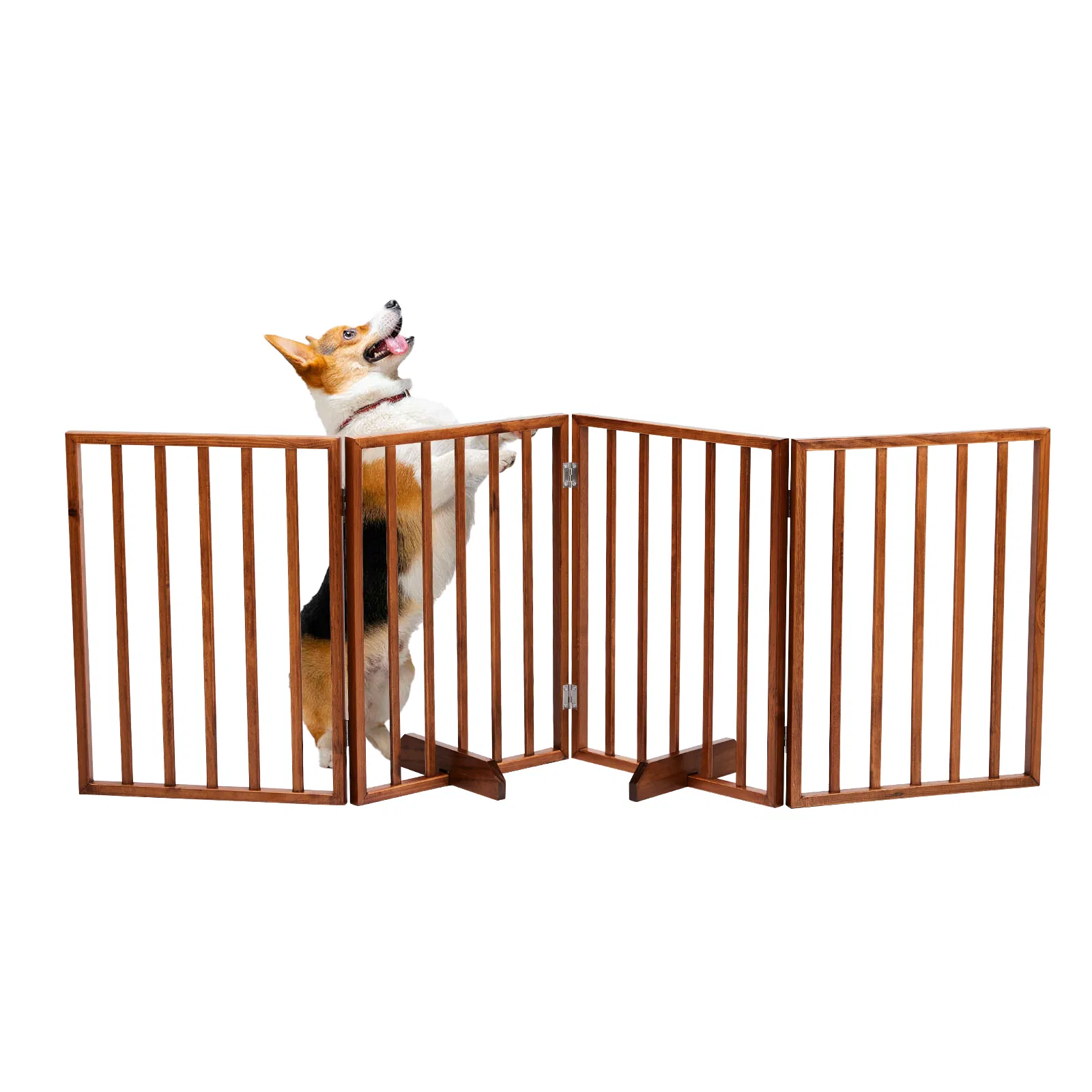 The Wooden Dog Fence Brown — image 1
