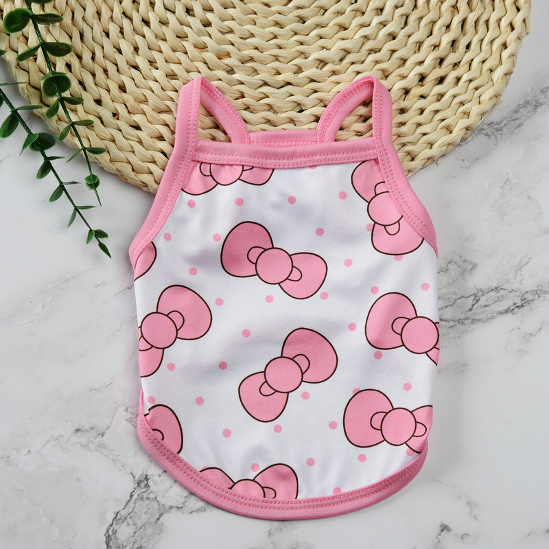 Ropa de mascotas - Camisetas de frutas divertidas con solapas y detalles coloridos para perros — imagen 5