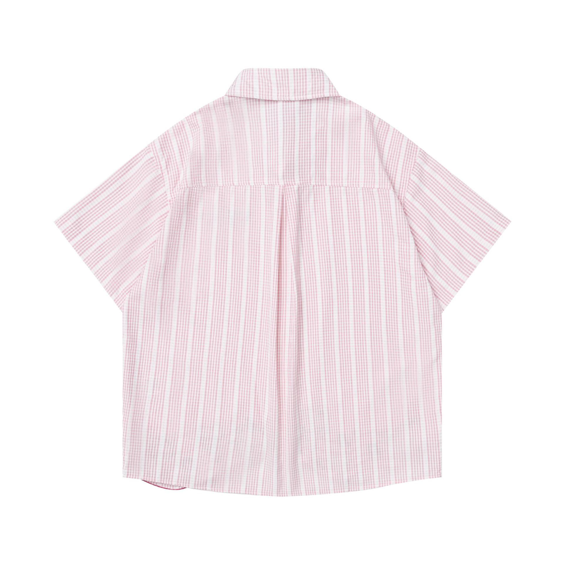 Cat note embroidery short sleeved shirt — image 5