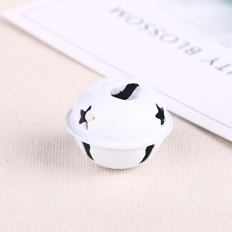 20pcs big Colorful Iron Metal Jingle Bells Christmas Decor Pet Pendant Hanging Christmas Tree Ornaments Key DIY Craft Accessorie — image 6