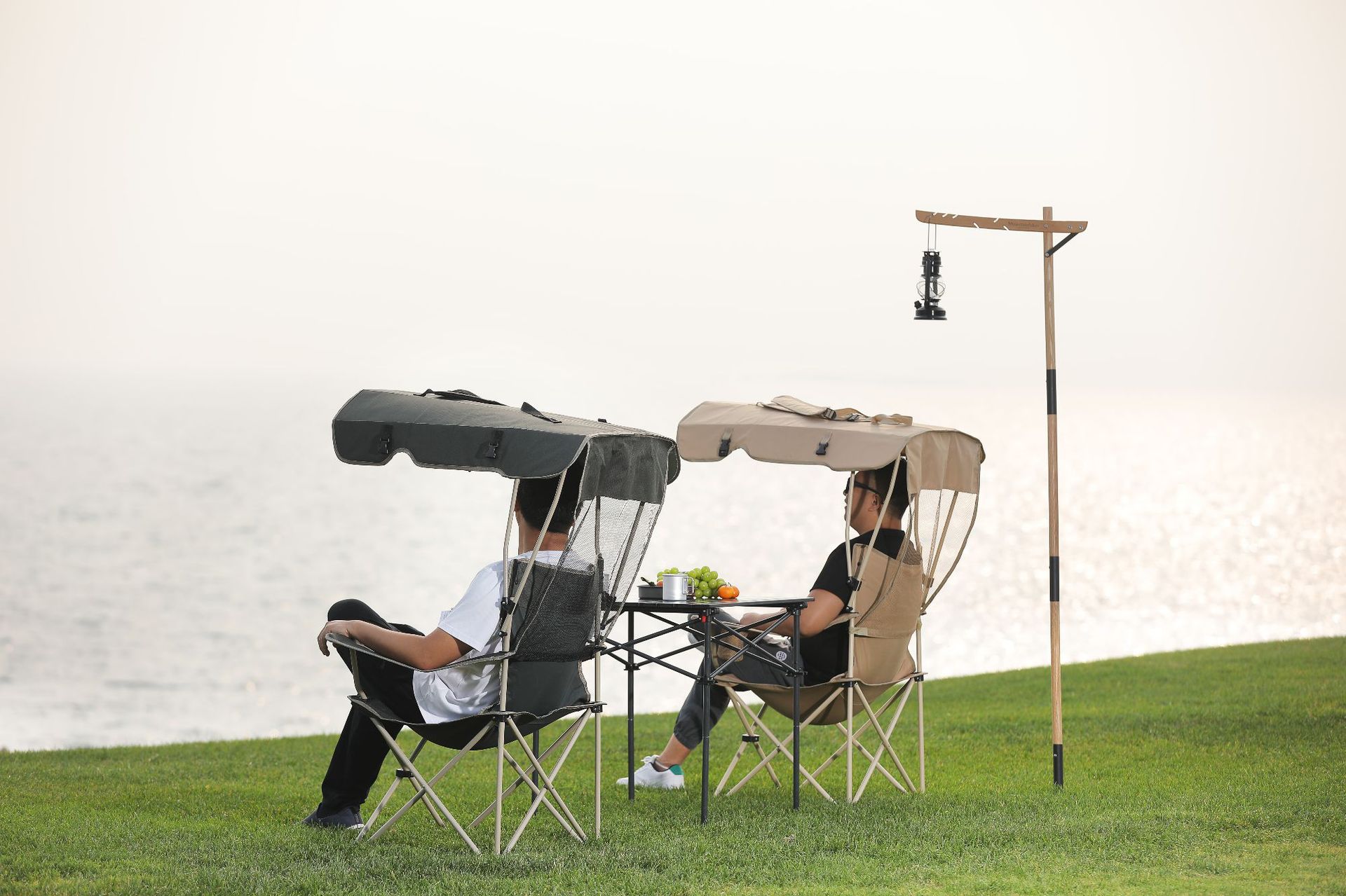 Beach Awning Fishing Chair Outdoor Camping Leisure Folding — image 1