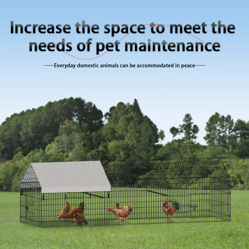 Cubo para Gallinas de Granja Exterior en Metal — imagen 7