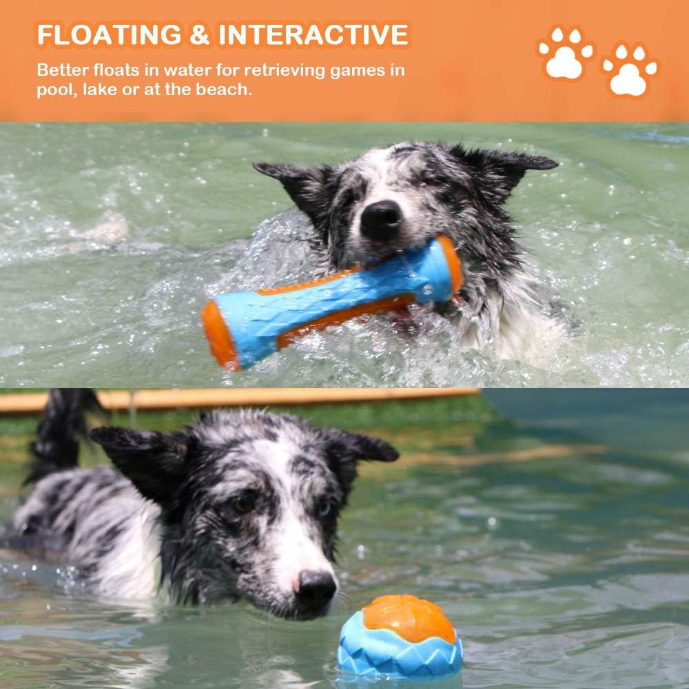 Dog Squeaky Toys Pool Toys Floating Toys For Interactive Fetch Play Dog Beach Toy — image 10