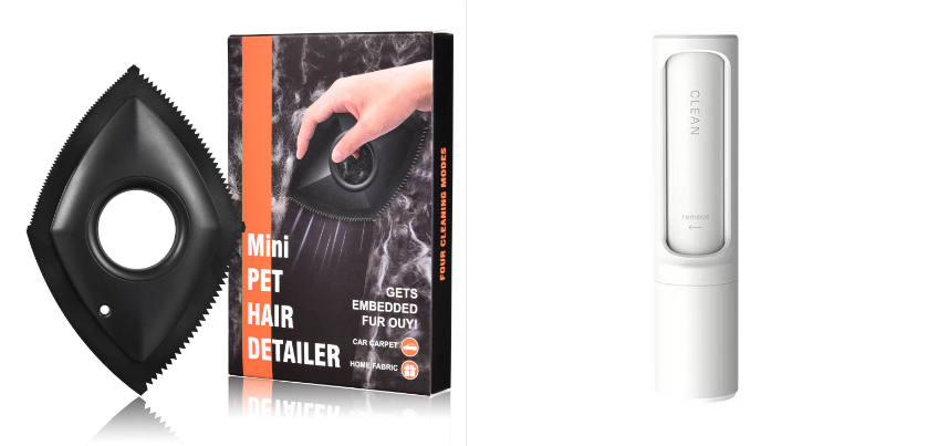 2-1 Reusable Pet Hair Remover Brush Lint Roller Portable Effective Self Cleaning Tool for Cat Dog Fur Hair Dust Removal Brush — image 32