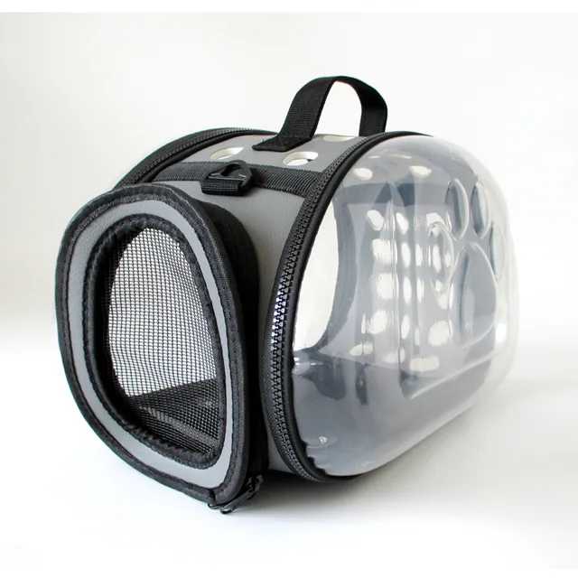 Luxury Large Single Shoulder Handbag Space Portable Mesh Breathable Transparent Travel Pet Cat Dog Outdoor Carrier Carrying Bag — image 10