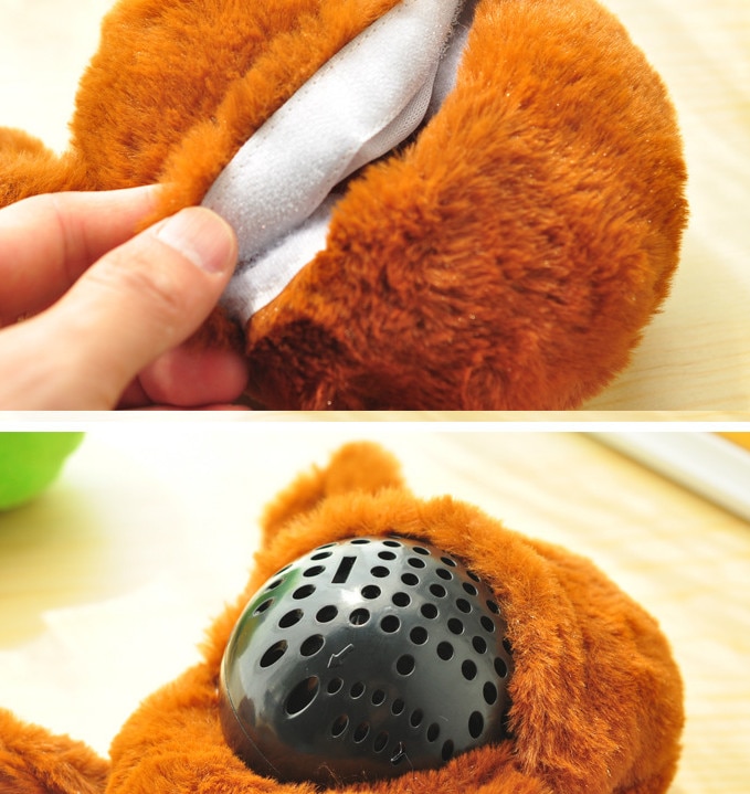 Electric Toy Ball Dog Cat Toy Automatic Pet Plush Ball Activation Automatic Ball Chew Plush animal — image 3