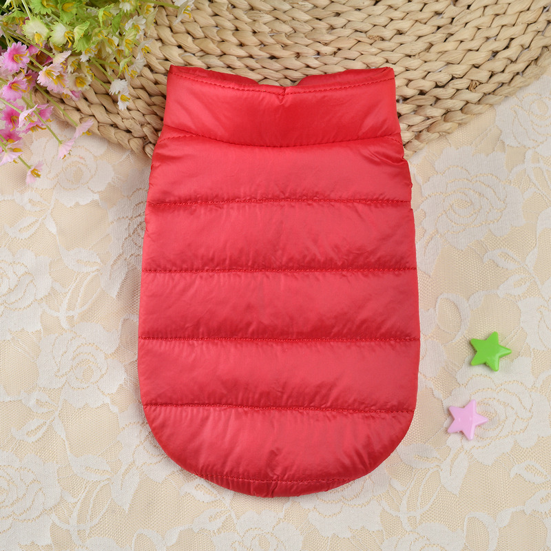 New Down Cotton Clothes Pet Dog Clothes Small Dog Teddy Autumn And Winter Clothes Cat Warm Cotton Clothes — image 6