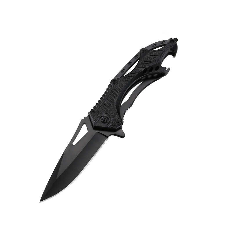 Cuchillo Plegable de Supervivencia para Exterior, Táctico, Pocket, Camping, Senderismo, Caza y Pesca — imagen 1