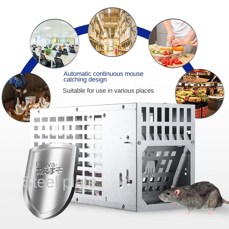 Automatic Continuous Mousetrap, Rodent Control Tool, Mouse Trap Tools, Rat Trap — image 4
