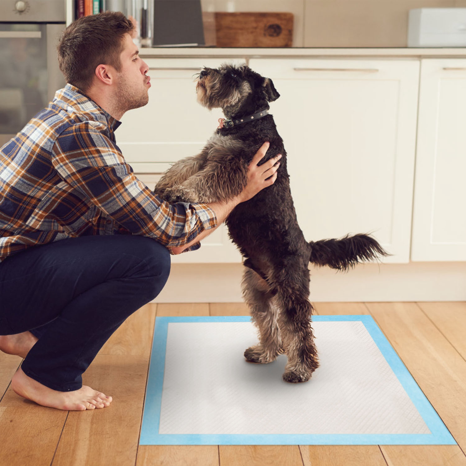 Juego de 50 Piezas de Almohadillas de Entrenamiento para Perros, Tapetes Absorbentes para Cachorros y Gatos, Entrenamiento Sanitario 24in X 18in M — imagen 8