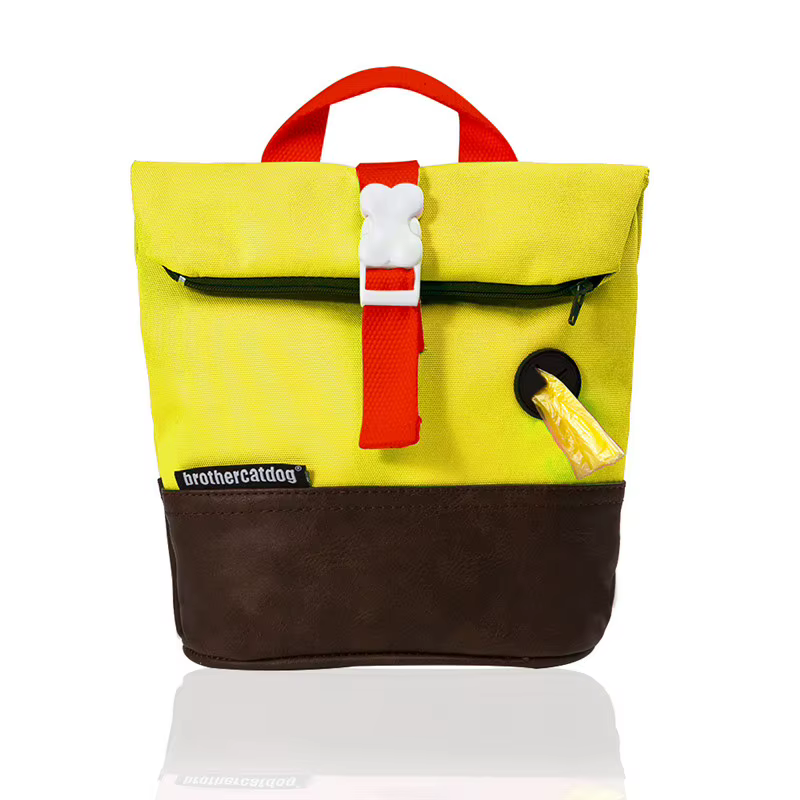 Mochila para Perros - Arnesón Respirable Ajustable con Bolsa de Comida para Cachorros y Puppies — imagen 9