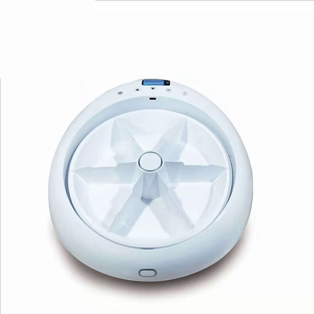 New Automatic Pet Feeder Intelligent Feeding 6-Meal Timing And Quantitative Led Blue Light Display Anti Pinch Foot — image 5