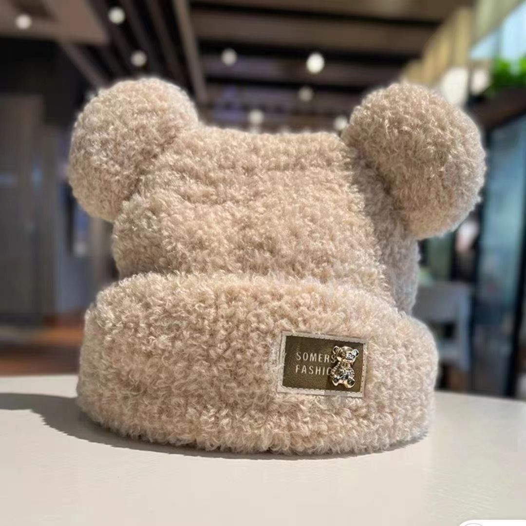 Oso Teddy de Plush Coreano Estilo Adorable Gorro Completo — imagen 9