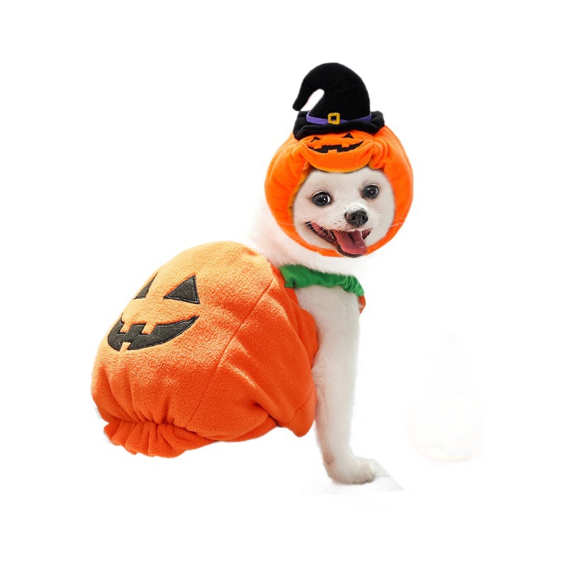 Funny Halloween Christmas Cat Pet Costume for Dogs, Two-Legged Style Poodle Disguise Outfit — image 2