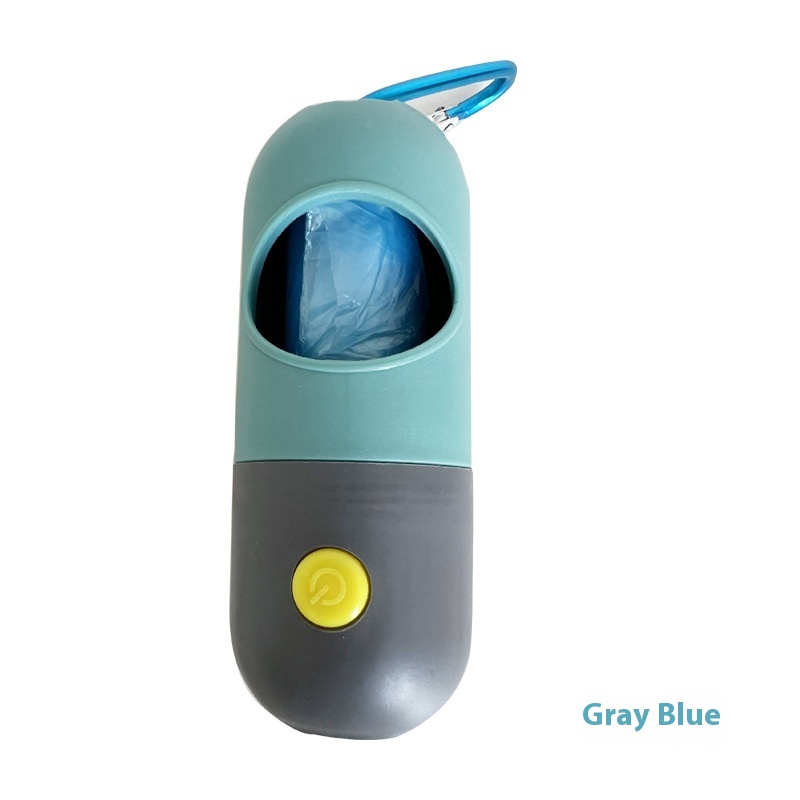 Led Light Pet Waste Bag Dispenser For Dogs Cats Dog Poop Scooper Bags Waste Bags Holder Dispensers Pet Clean Accessories — image 4