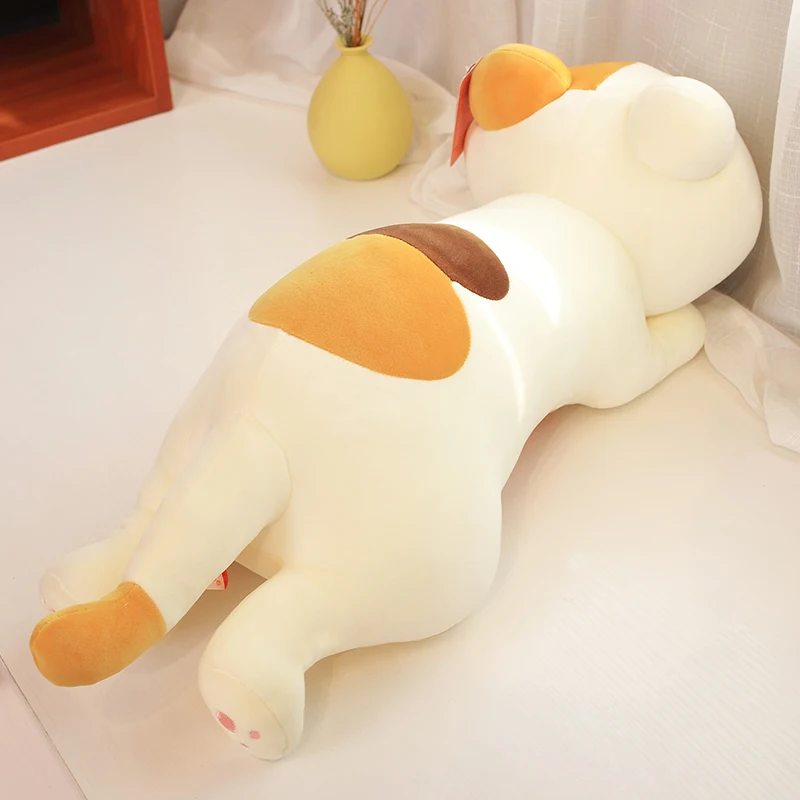 Cartoon Crouching Cat Doll Plush Toy Little Cat Doll Strip Pillow Sofa Cushion Female — image 6